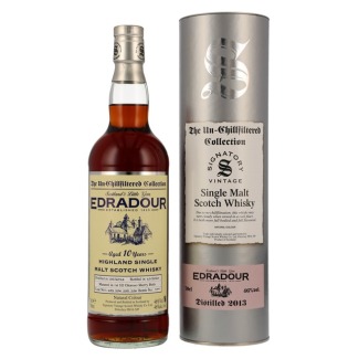 2013er Edradour - 1st Fill Dark Oloroso Sherry Casks - 10 years old