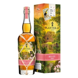 2008er Rum Plantation Belize "Cognac Ferrand Cask Finish" - ONE TIME LIMITED EDITION - 15 years old