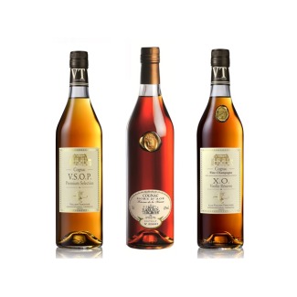 Cognac Vallein Tercinier - Probierpaket  (3 Flaschen)