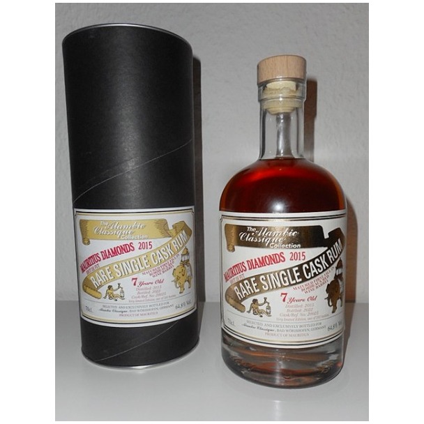 2015er Alambic Classique Rum - Mauritius Diamonds - 7 years old