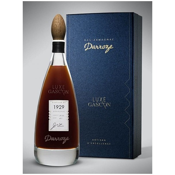 1929er Armagnac Darroze - Luxe Gascon - 70 Jahre alt