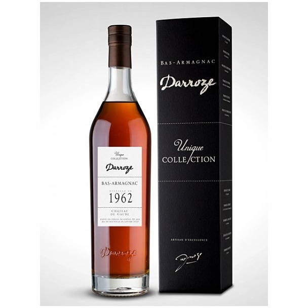 1962er Armagnac Francis Darroze - Chateau de Gaube - 59 Jahre alt