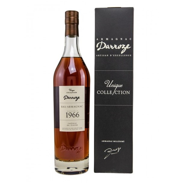 1966er Armagnac Francis Darroze - Chateau de Gaube - 57 Jahre alt 