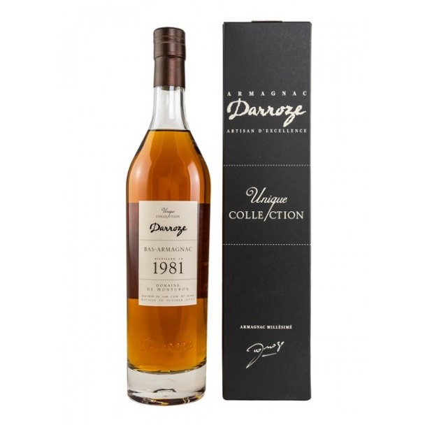 1981er Armagnac Francis Darroze - Domaine de Montouron - 40 Jahre alt