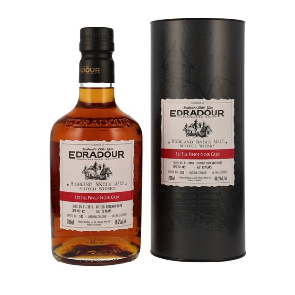 2010er Edradour - 1st Fill Pinot Noir Cask - 13 years old 