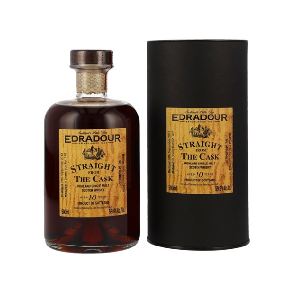 2013er Edradour - Dark Sherry Cask - 10 years old