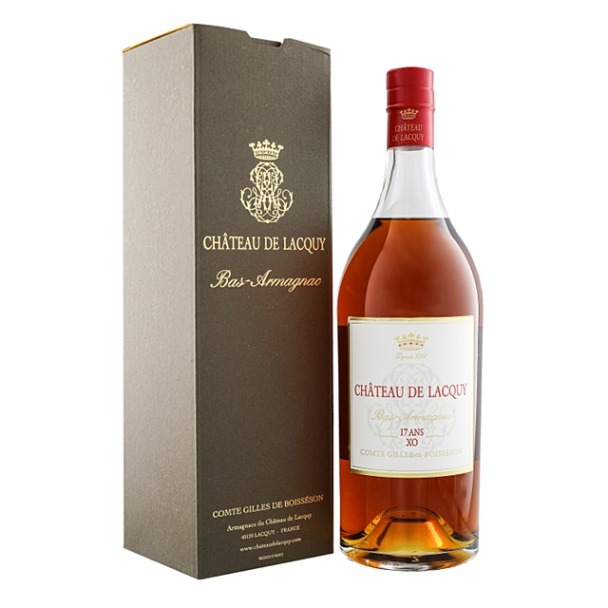 Armagnac Chateau de Lacquy X.O - 17 Jahre alt  (1,5 Liter-Version)