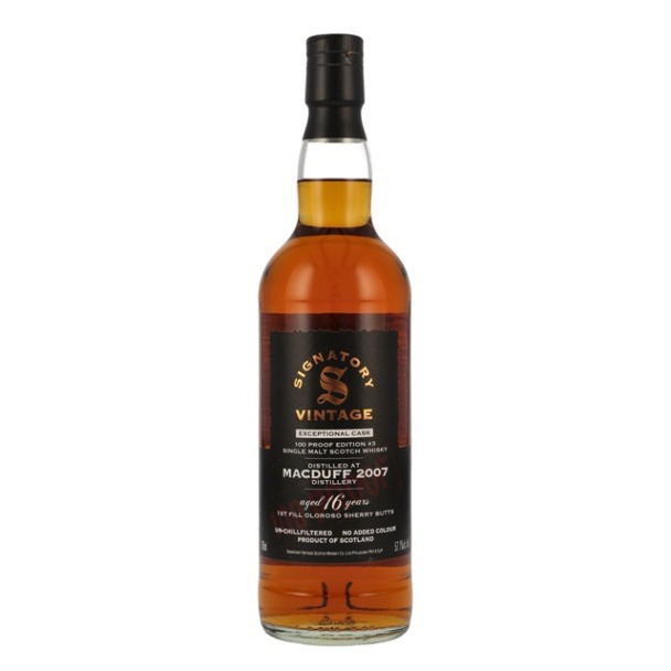 2007er Macduff "100 Proof Edition #3" - 1st Fill Oloroso Sherry Cask - 16 years old