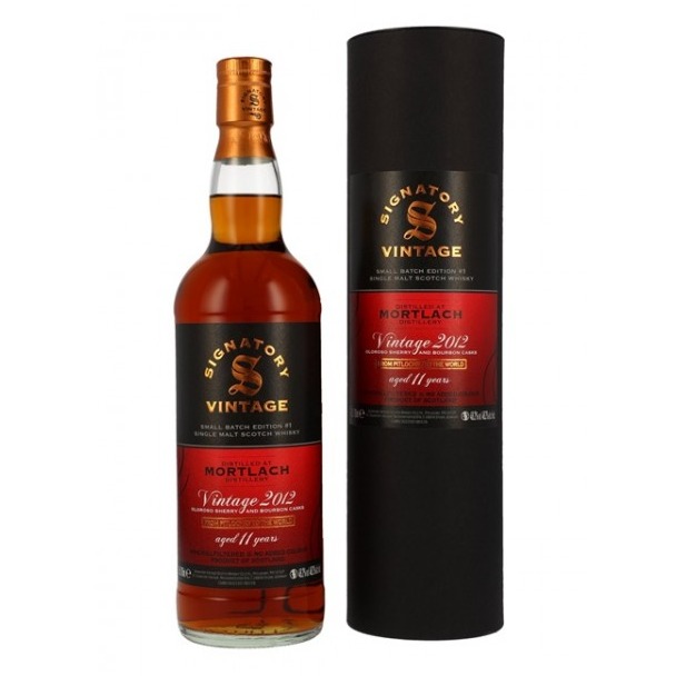 2012er Mortlach - Small Batch Edition No. 1 - 11 years old 